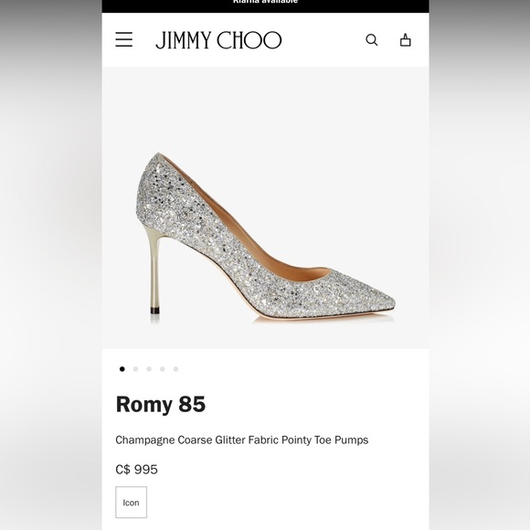 Jimmy CHOO Sparkle Pumps Size 38.5 - Picture 1 of 11